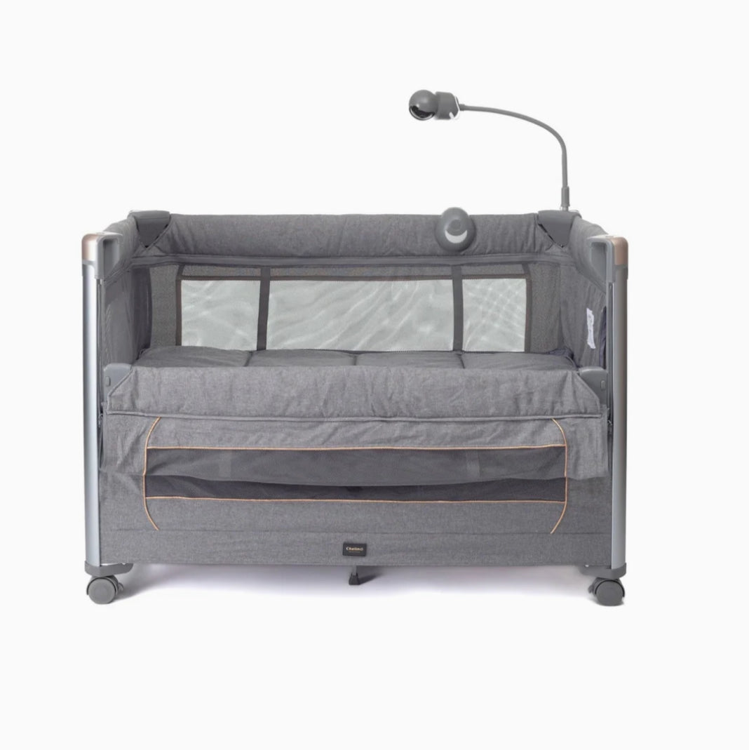Cuddle Me Lux 2 in 1 Camp Cot with Baby Monitor