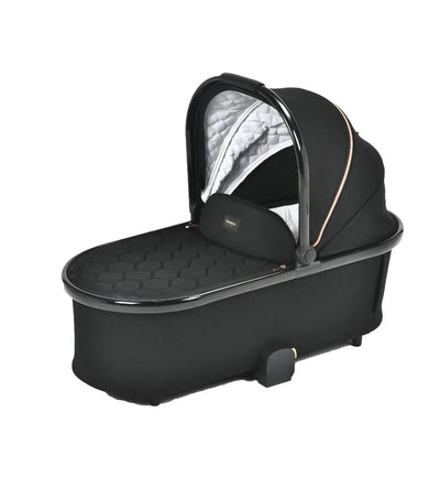 Chelino Bella Carry Cot Shiny Black/rose