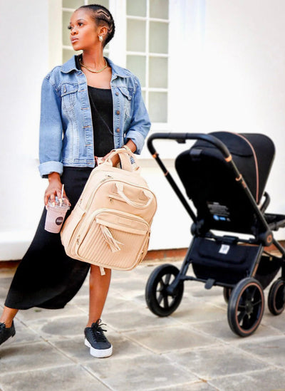 Mazh Toni Diaper Bag Cream