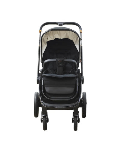 Chelino Bella Stroller Shiny Black/rose