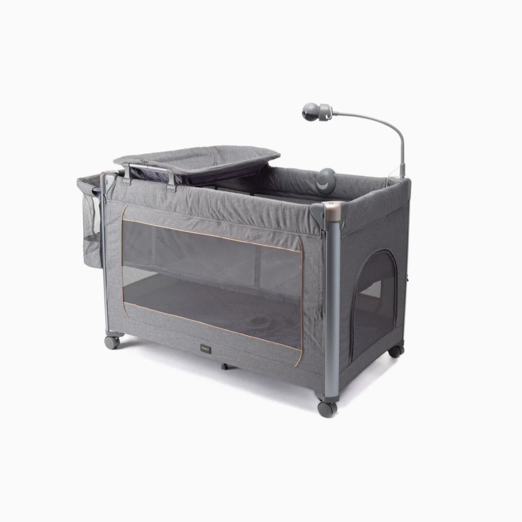 Cuddle Me Lux 2 in 1 Camp Cot with Baby Monitor